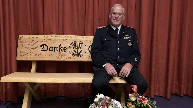 Amtswehrführer Günter Lorenz geht in den Feuerwehrruhestand