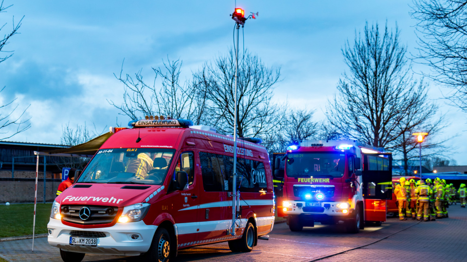 Gemeindewehrübung in Süderbrarup