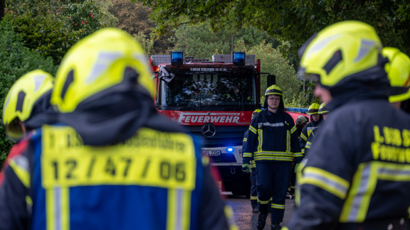 Angenommener Vegetationsbrand: 120 Einsatzkräfte proben den Ernstfall