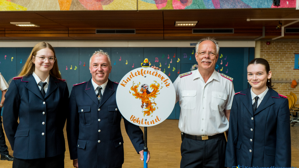 Gründung der Kinderfeuerwehr Böklund