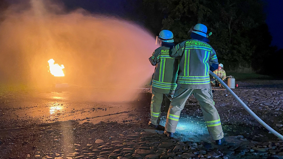 33 neue Truppfrauen und Truppmänner für die Feuerwehren in Kappeln und Umgebung