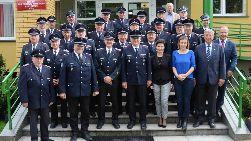 Kameradschaftsbund ehemaliger Wehrführer besuchte den Partnerkreis Pisz in Polen